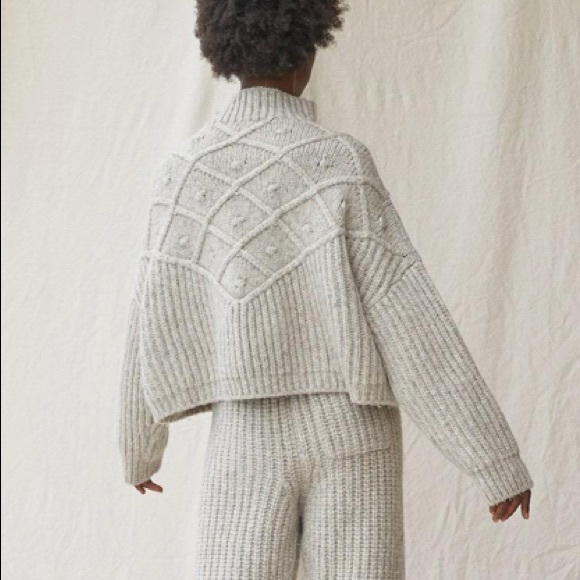 Lunya Chunky Wool Pullover Sweater Xss 